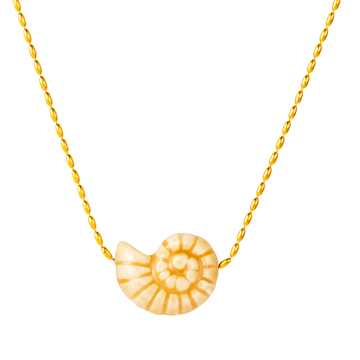Kelley Shell Necklace — Short Necklace