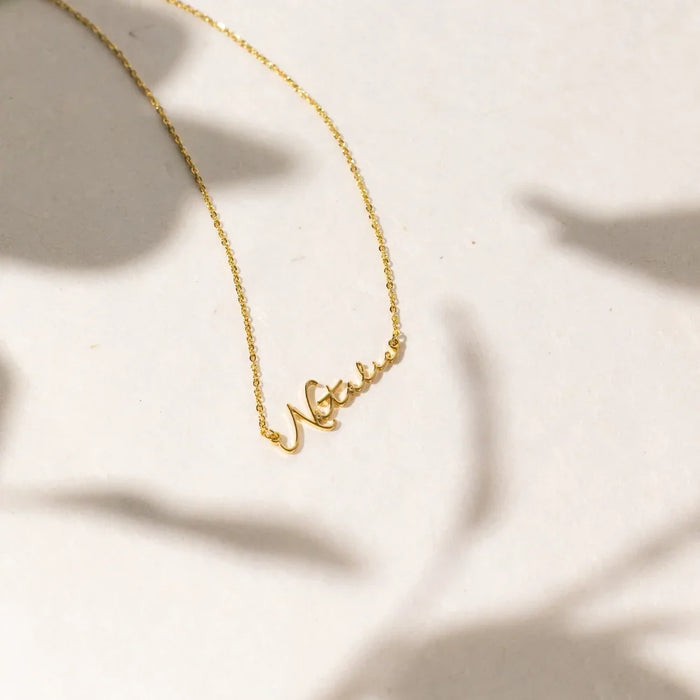 Mon Petit Name Necklace | Necklaces by DORADO