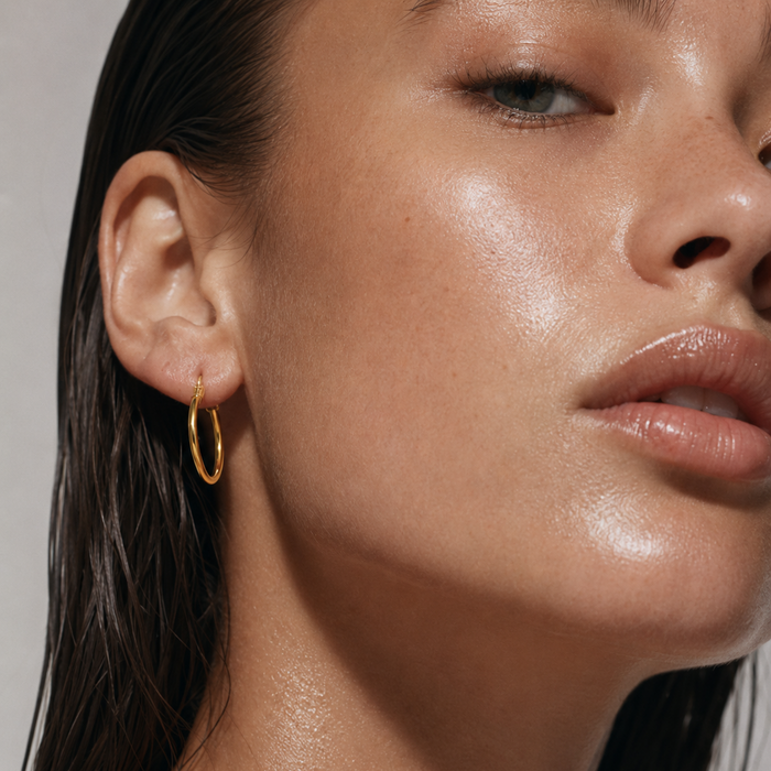 Laurette Medium Hoop Earring
