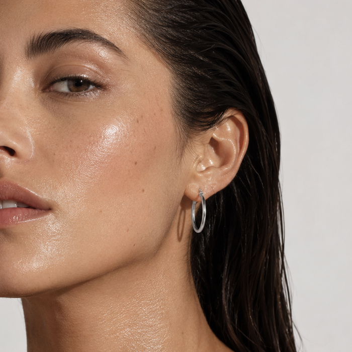 Laurette Medium Hoop Earring