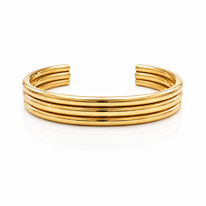 Layered Cuff Bracelet
