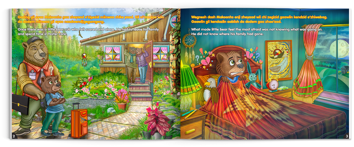 Little Bear in Foster Care / Mkoons iiyaad Naagidwendgamaik