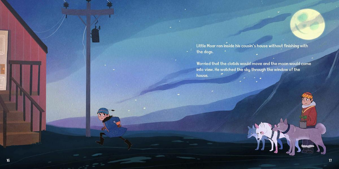 Little Moar and the Moon English Edition