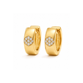 Loren Evil Eye Huggie Hoop Earring