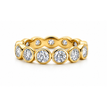Maude Bezel Eternity Ring — Statement Ring