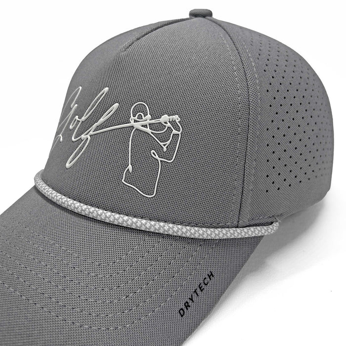 Grey Golf Hat for Men