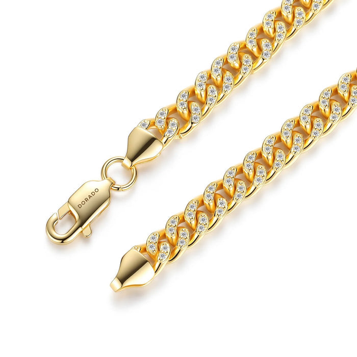 Iced Cuban Link Bracelet - 5mm | DORADO