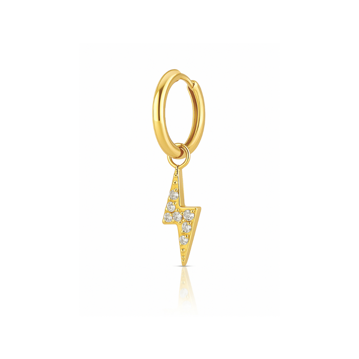 Meredith Lightning Bolt Cartilage Charm