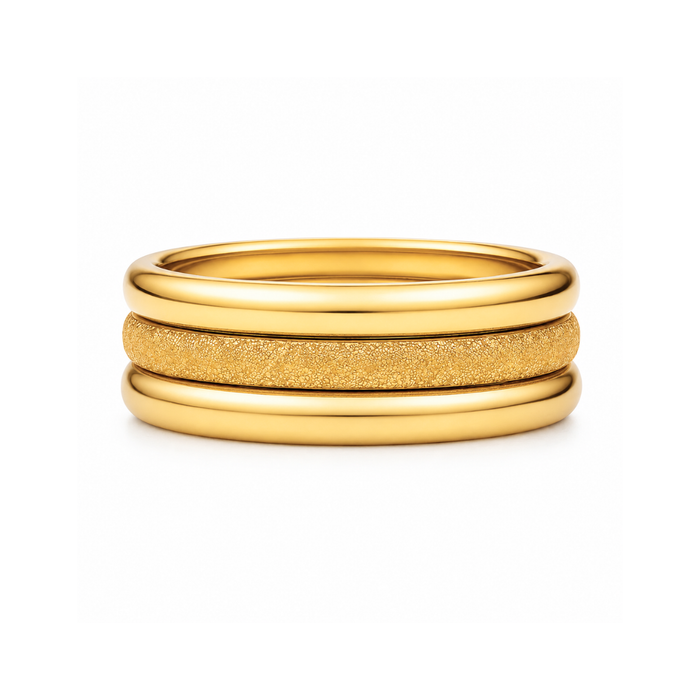 Micah Triple Ring Set — Stackable Ring