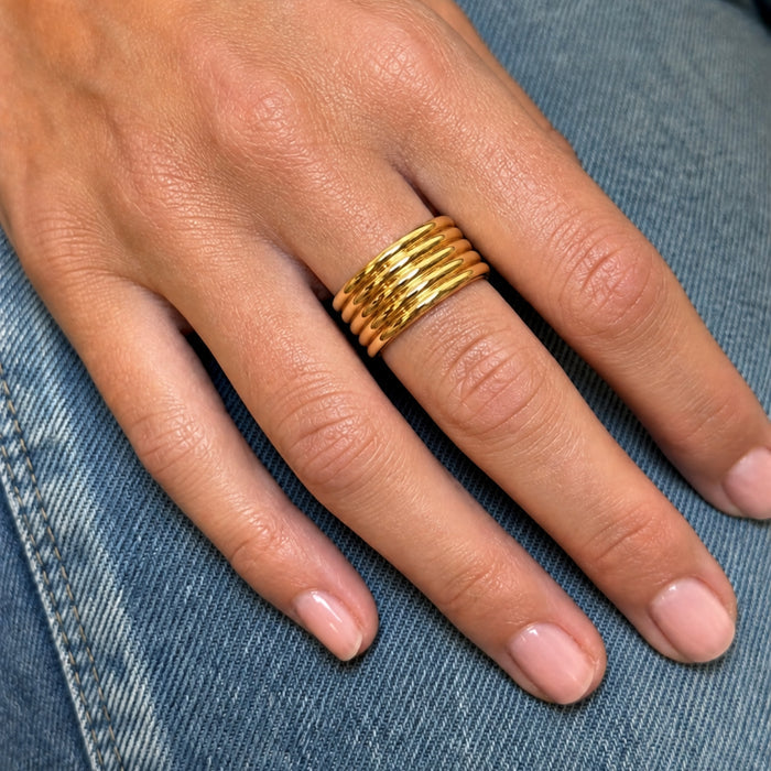 Miles Layered ring