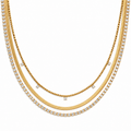 Multi Chain Layered Necklace