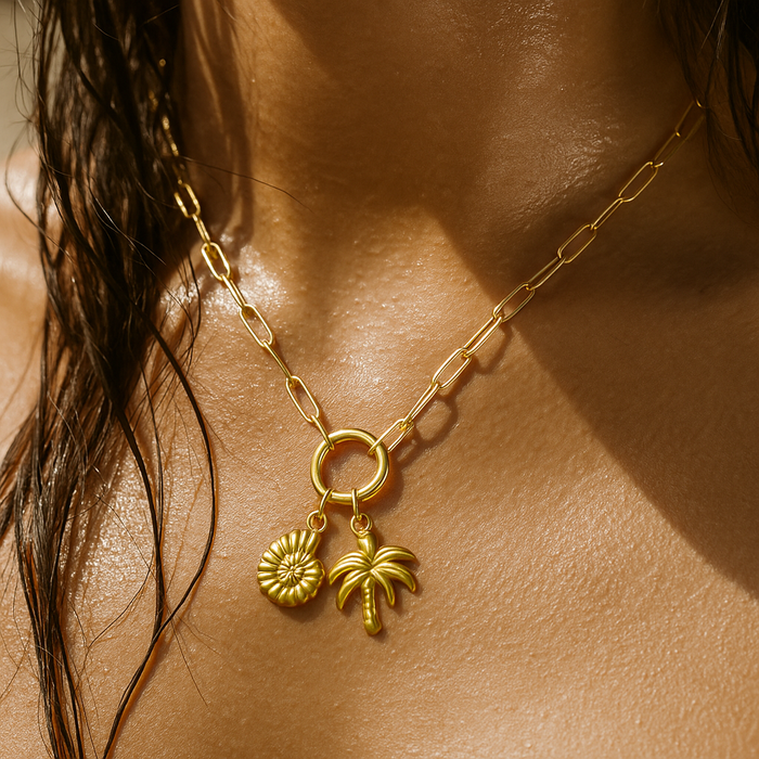 Nayla Shell Charm — Charms & Pendants