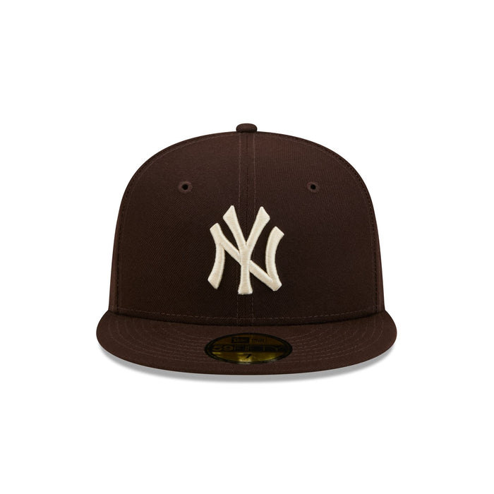New York Yankees Brown Basic 59FIFTY Fitted Hat