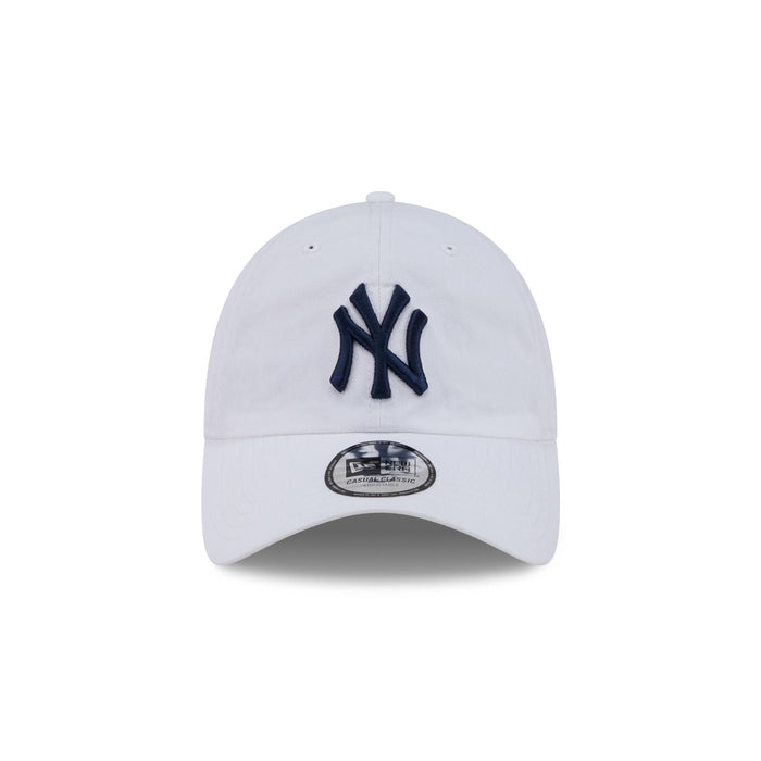 New York Yankees White Casual Classic Adjustable Hat
