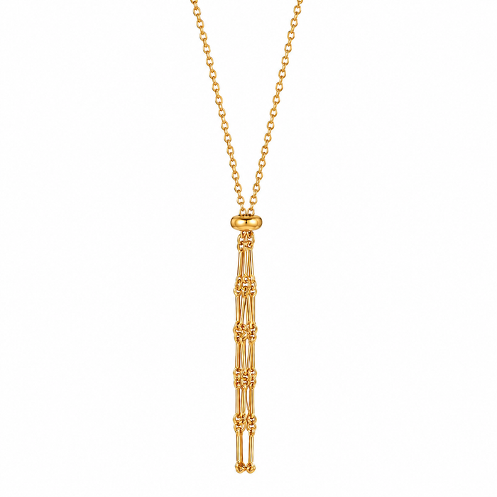 Olena Keepsake Net Necklace