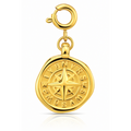 Oriana Compass Charm — Charms & Pendants