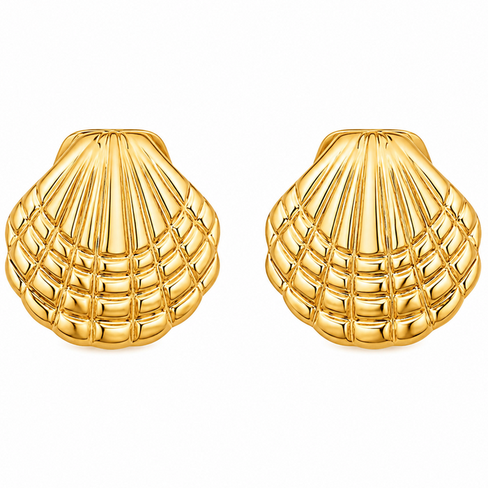 Oversized Shell Earring