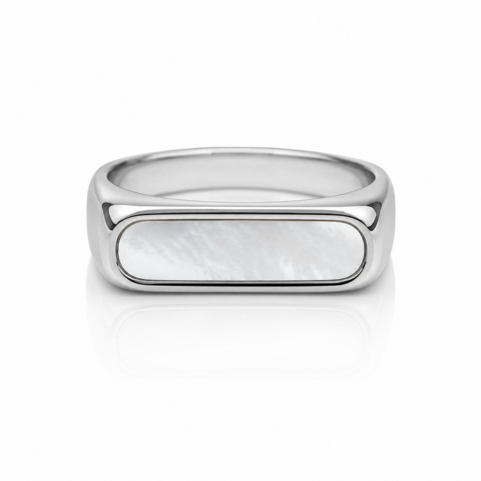 Pearl Signet Ring