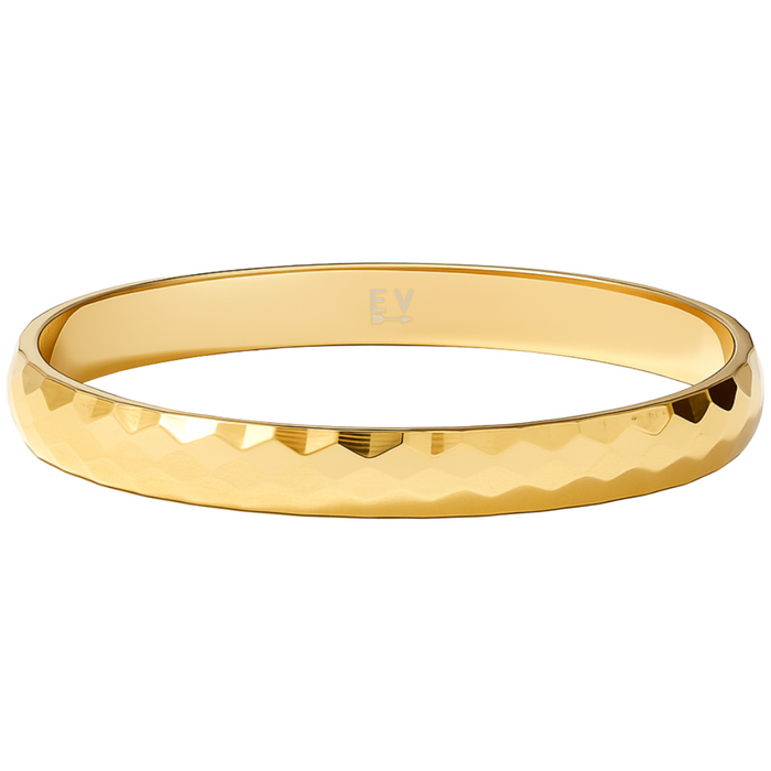 Rhombus Bangle Bracelet
