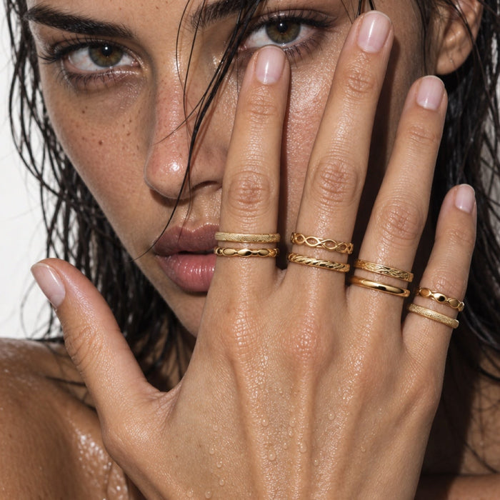 Riviera Stackable Ring Set