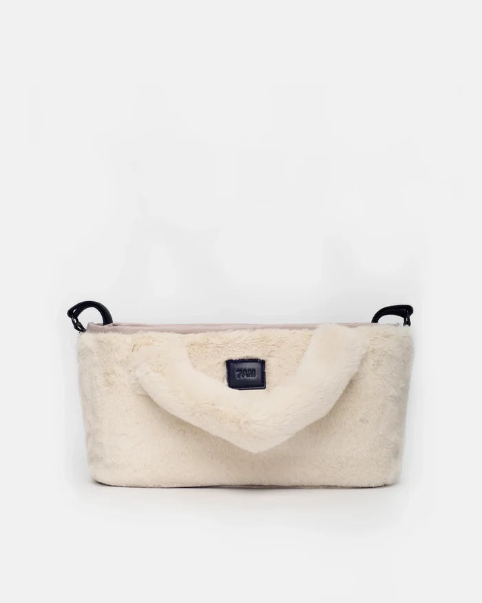 Arctic White Faux Fur//