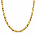 Romy Wheat Chain Choker Necklace — Short Necklace