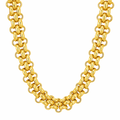 Rosalinda Chunky Chain Toggle Necklace — Short Necklace