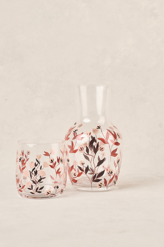 Russet Floral Carafe Set