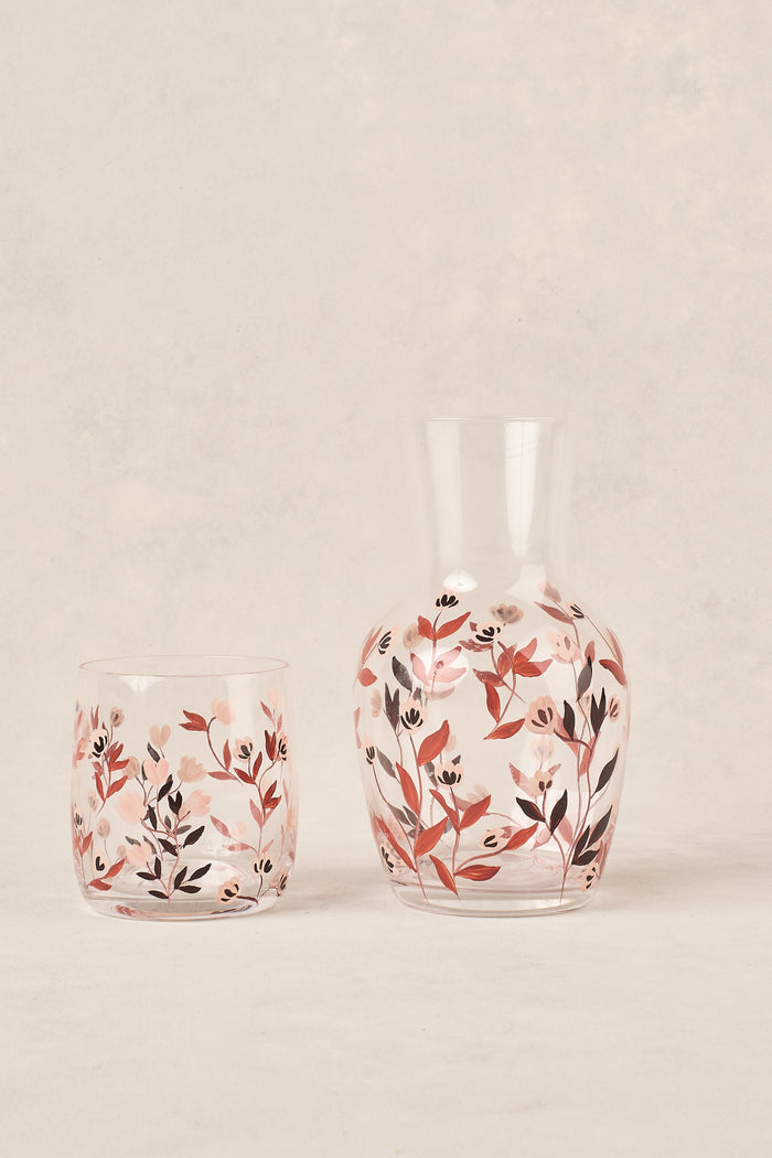 Russet Floral Carafe Set