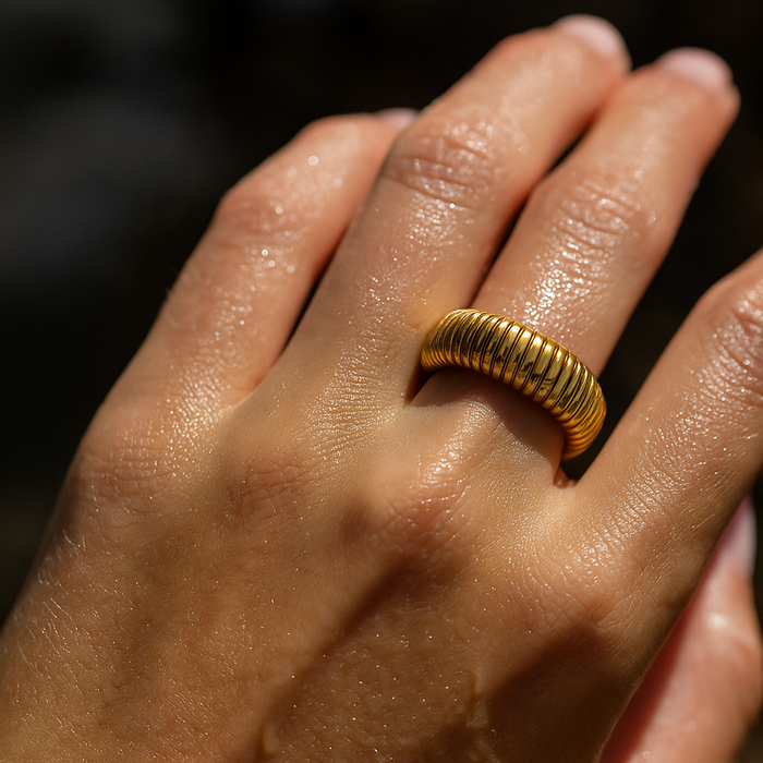 Sadie Coil Ring — Statement Ring
