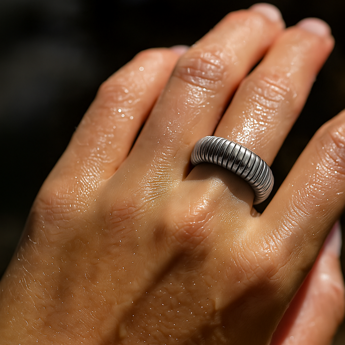 Sadie Coil Ring — Statement Ring