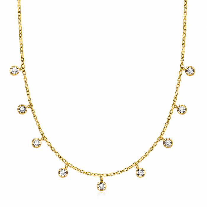 Salma Dainty Necklace — Choker Necklace