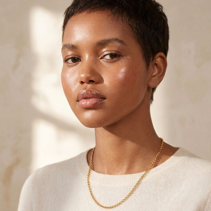 Sarah Rolo Chain Necklace — Short Necklace