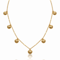Shell Charm Choker Necklace