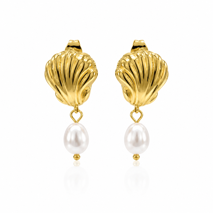 Shell Charm Earring