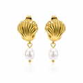 Shell Charm Earring