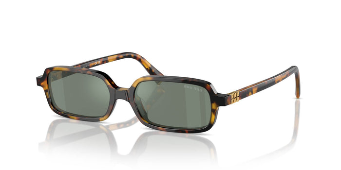 Honey Havana/Green Silver Mirror / 51