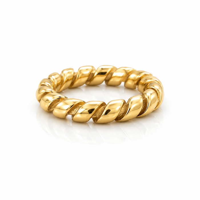 Spiral Band Ring