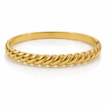 Spiral Bangle Bracelet