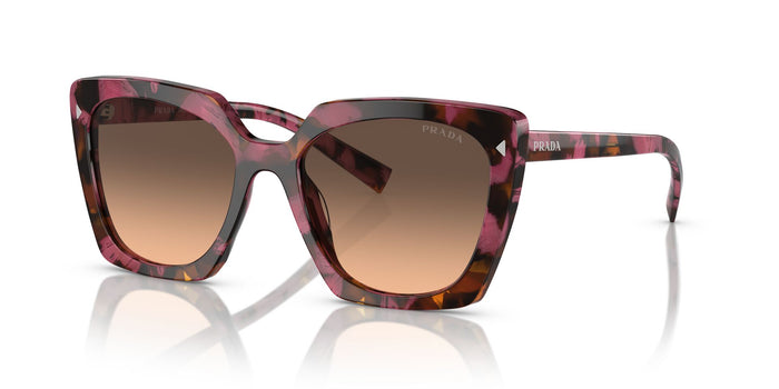 Begonia Cognac Tortoise/Brown Grey Gradient / 54
