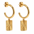 Starburst Charm Earring