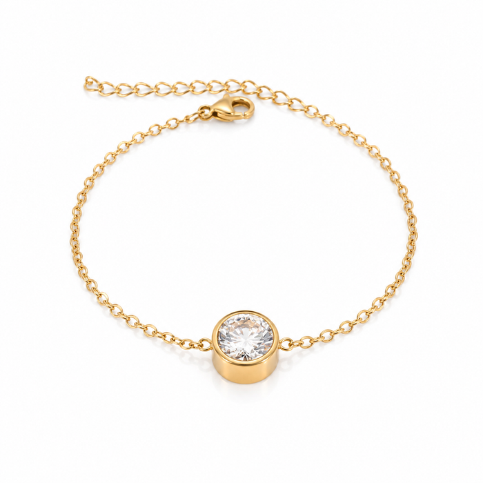Stone Pendant Bracelet