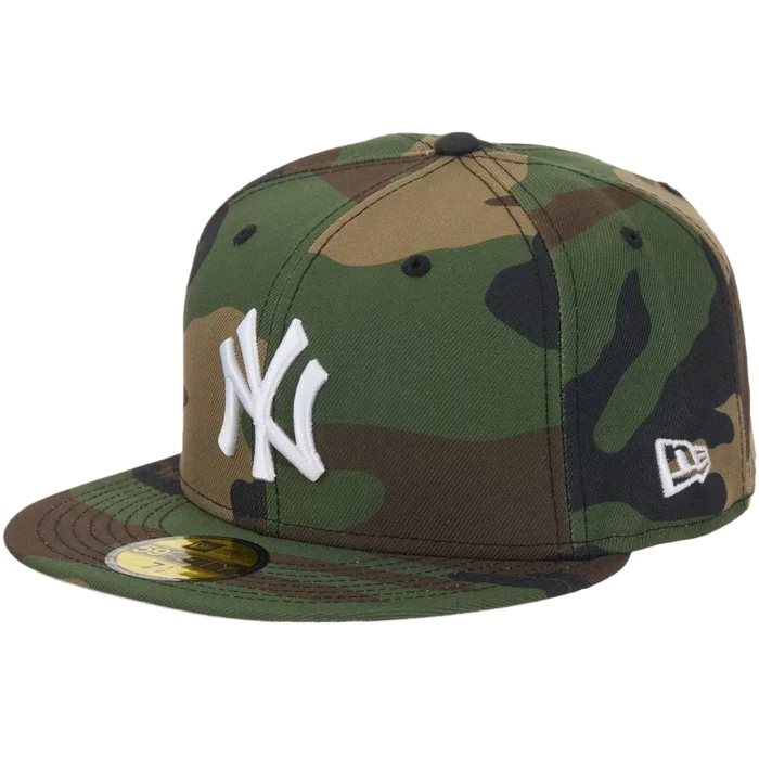 Supreme New York Yankees New Era 59Fifty Fitted Hat Woodland Camo