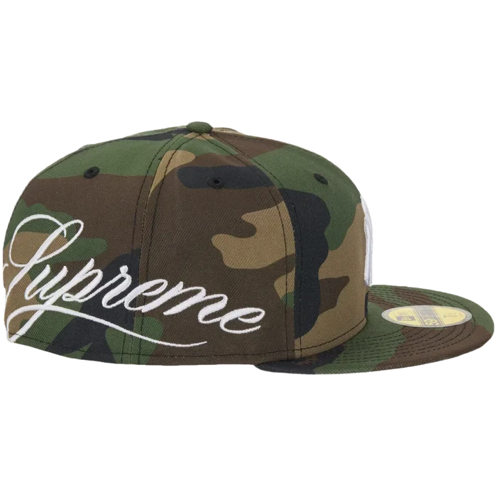 Supreme New York Yankees New Era 59Fifty Fitted Hat Woodland Camo