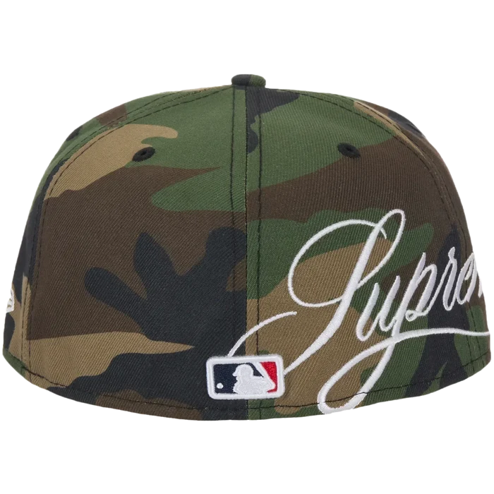 Supreme New York Yankees New Era 59Fifty Fitted Hat Woodland Camo