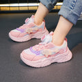 Tennis Shoes Children Trainer Girls Casual Sneakers Mesh Breathable Running Shoes Baby Student  Shoes