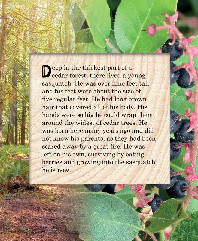 The Sasquatch, the Fire and the Cedar Baskets