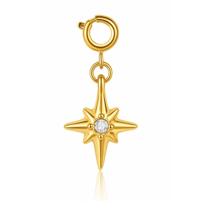 Tiana North Star Charm — Charms & Pendants