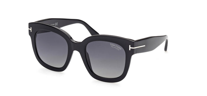 Shiny Black/Brown Polarised / 52