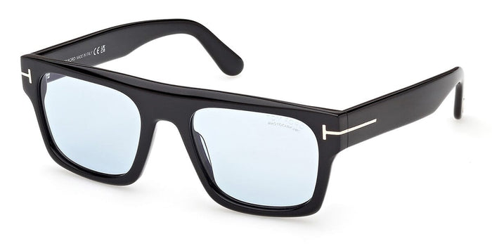 Shiny Black/Light Blue Photochromic / 53